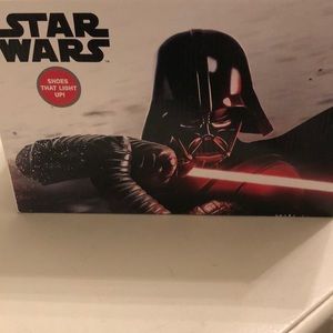 Little Boys Star Wars light up sneakers